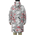 Trends-All-Over Print Unisex Long Down Jacket