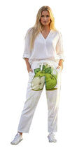 Apple Juice-Women’s Belted Tapered Pants