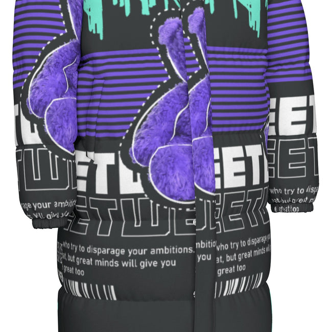 Barely Minimum Unisex Long Down Jacket