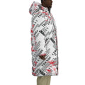 Trends-All-Over Print Unisex Long Down Jacket