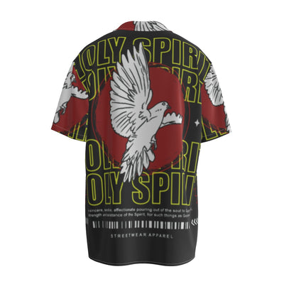 Holy Spirit Men's Silk Short-Sleeved Shirt