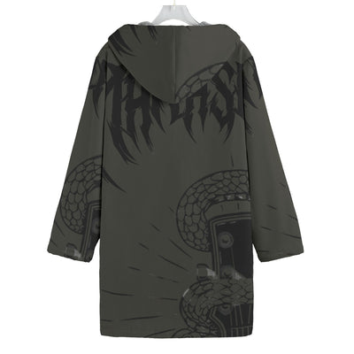 Venom- Men's Canvas Button Fleece Windbreaker