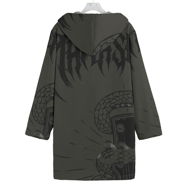 Venom- Men's Canvas Button Fleece Windbreaker