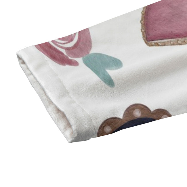 Hearts Kid's Plush Windbreaker