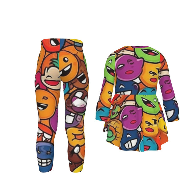 Toon-Centric Kid's Casual Set