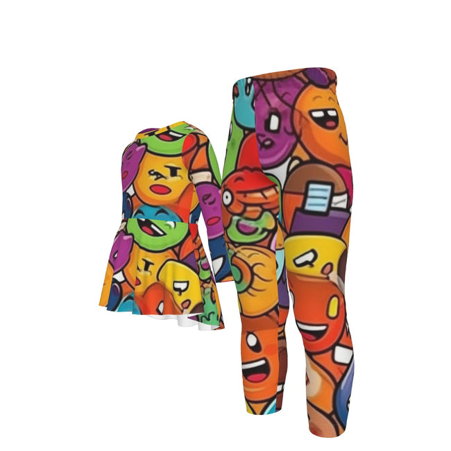 Toon-Centric Kid's Casual Set