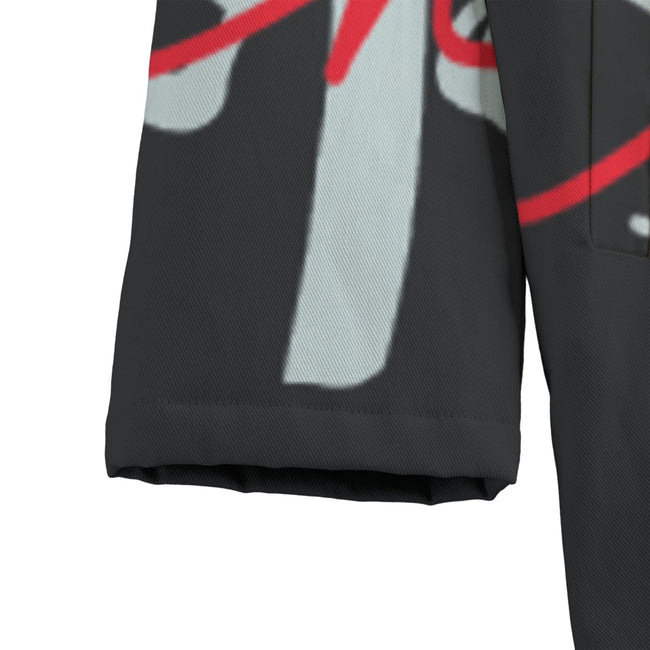 Can't Stop-Won't Stop Men's Canvas Button Fleece Windbreaker