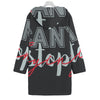 Can't Stop Won't Stop Unisex Canvas Button Fleece Trench Coat