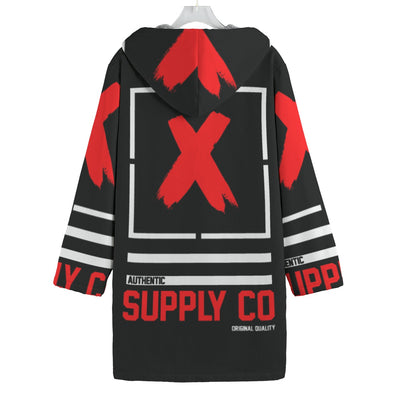 Authentic- Men's Canvas Button Fleece Windbreaker