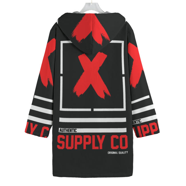 Authentic- Men's Canvas Button Fleece Windbreaker