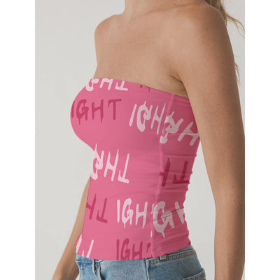 Ight Women's Double-Layer Strapless Top
