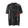 Stay Strong-Men's Silk Short-Sleeved Shirt