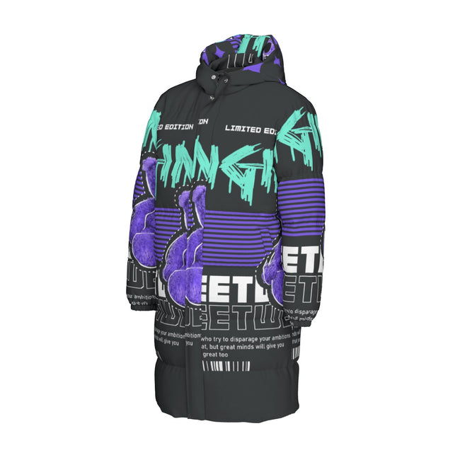 Barely Minimum Unisex Long Down Jacket