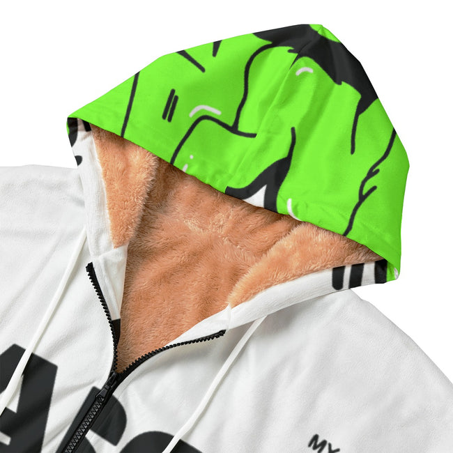 Introvert Kid's Plush Windbreaker