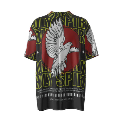 Holy Spirit Men's Silk Short-Sleeved Shirt