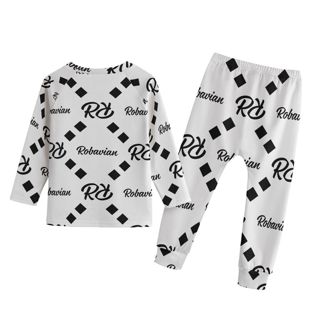 Robavian- Kid's Knitted Fleece Set