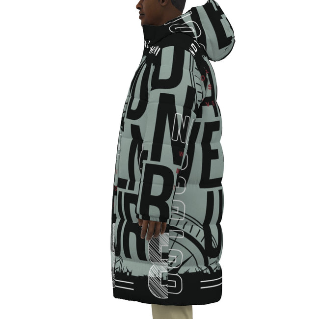 Worldwide Unisex Long Down Jacket