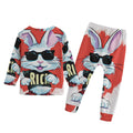 Rich Rabbit-Kid's Knitted Fleece Set