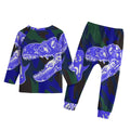 Dinosaur Kid's Knitted Fleece Set