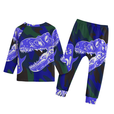 Dinosaur Kid's Knitted Fleece Set