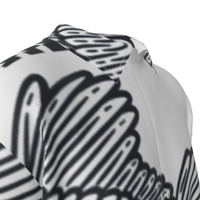 On Eagles Wings Men's Short-Sleeved Shirt