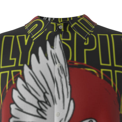 Holy Spirit Men's Silk Short-Sleeved Shirt