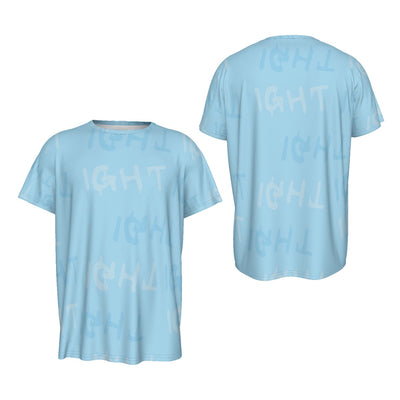Ight Men's Round Neck Short Sleeve T-Shirt