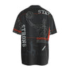 Stay Strong-Men's Silk Short-Sleeved Shirt
