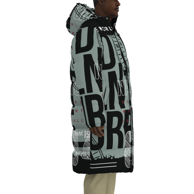 Worldwide Unisex Long Down Jacket