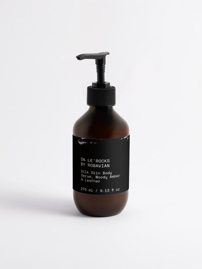 Silk Skin Body Serum, Woody Amber & Leather