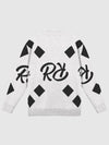Robavian Cardigan-Black and White