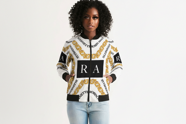 Robin Anntoinette Chained-Women's Bomber Jacket