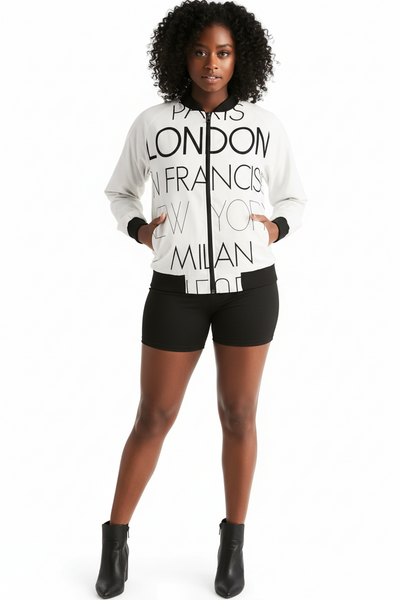 Fashion Capitals Women’s-Bomber Jacket