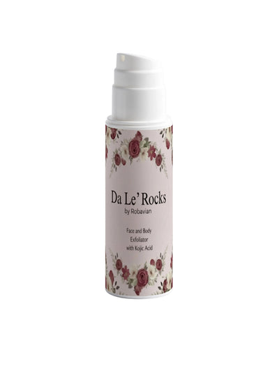 Da Le' Rocks by Robavian-Face & Body Exfoliator with Kojic Acid