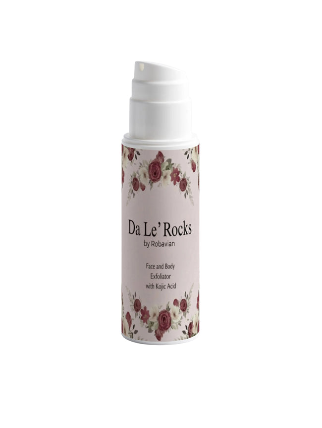 Da Le' Rocks by Robavian-Face & Body Exfoliator with Kojic Acid
