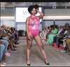 Pink Metallic Body Suit