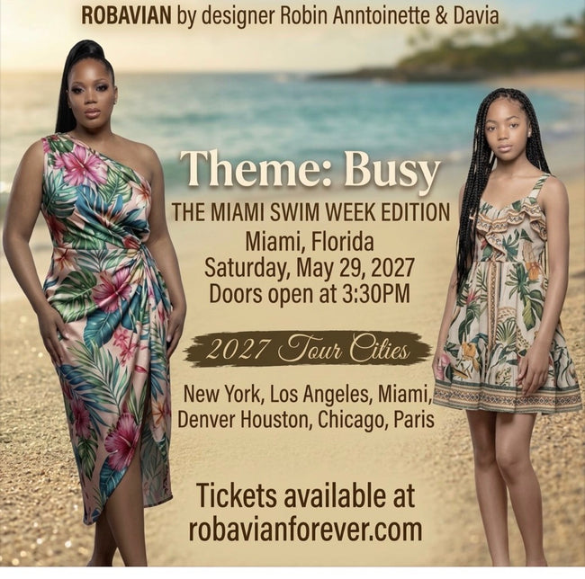 Miami-VIP Tickets-Saturday, May 29,2027 (Theme:BUSY) Miami Swim Week Edition