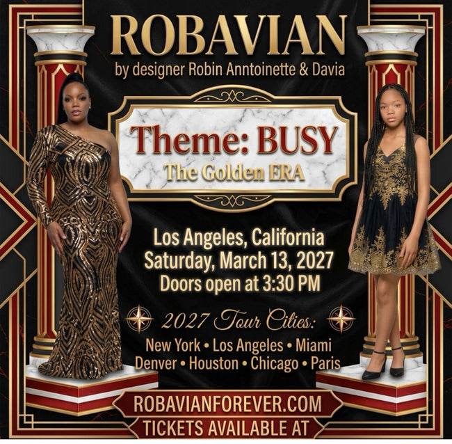 VIP Tickets- Saturday, March 13, 2027-Los Angeles (Theme:BUSY) The Golden Era