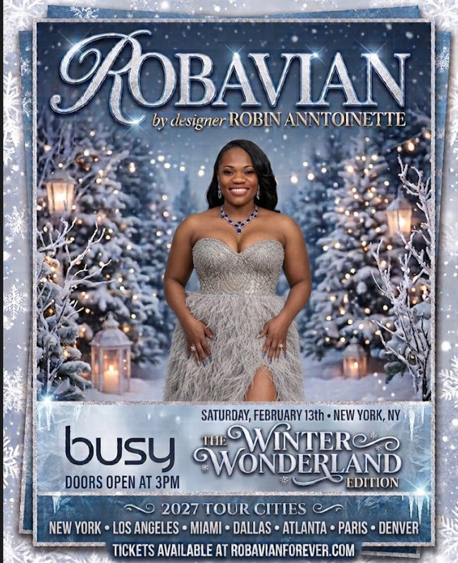 General Seating-Saturday, February 13, 2027 (Theme:Busy) The Winter Wonderland Edition-Robavian by Robin Anntoinette & Davia