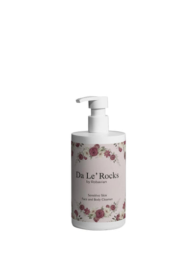 Da Le' Rocks by Robavian-Sensitive Skin Face & Body Cleanser