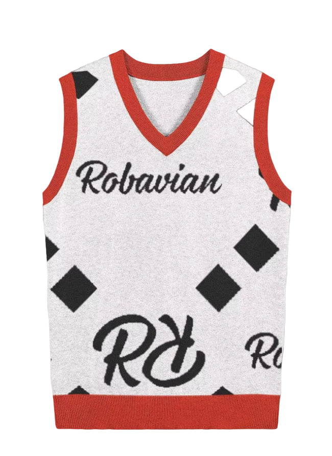 Robavian's Black and White Vest