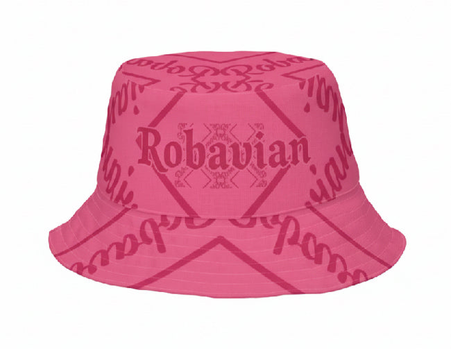 Robavian-Hot Pink Bucket Hat