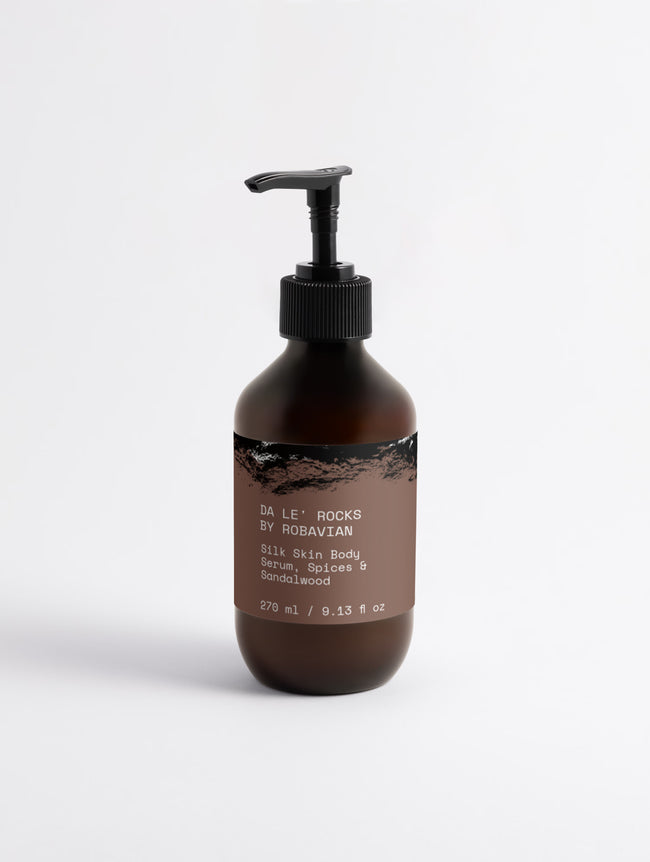 Silk Skin Body Serum, Spices & Sandalwood