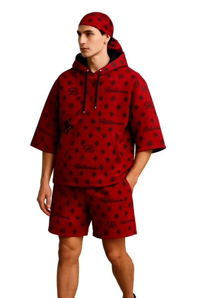 Robavian-Hoodie, Shorts, and Bandana