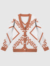 Burnt Orange Robavian Cardigan