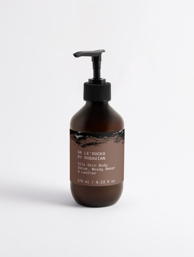 Silk Skin Body Serum, Woody Amber & Leather