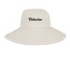White Wide Brim Hat