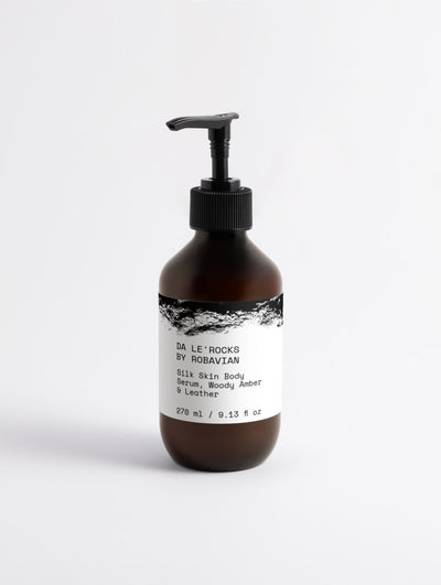 Silk Skin Body Serum, Woody Amber & Leather