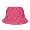 Hot Pink-Robavian-Reversible Bucket Hat