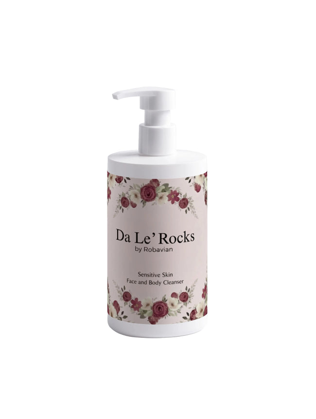 Da Le' Rocks by Robavian-Sensitive Skin Face & Body Cleanser